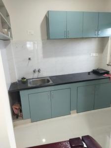 Kitchen Image of 600 Sq.ft 1 BHK Builder Floor for rent in Financial District Hyderabad for Rs. 24000