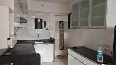 Kitchen Image of 960 Sq.ft 2 BHK Apartment / Flat for rent in Sukhwani Dynasty, Wakad Pune for Rs. 38000
