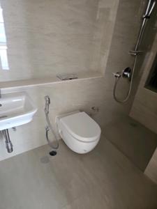 Common Bathroom Image of 1445 Sq.ft 3 BHK Apartment / Flat for sale in Adani Ten BKC, Bandra East Mumbai for Rs. 85200000