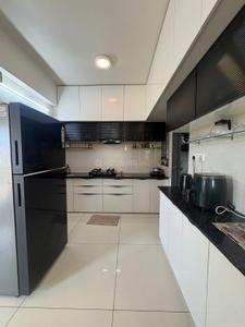 Kitchen Image of 1500 Sq.ft 3 BHK Apartment / Flat for sale in Shreeji Darshanam Crest, Tarsali Vadodara for Rs. 5200000