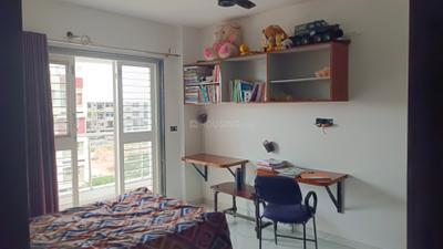 Bedroom Image of 1060 Sq.ft 3 BHK Apartment / Flat for rent in Vishwakarma Heights, Kanchanwadi Aurangabad for Rs. 40000