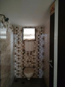 Common Bathroom Image of 440 Sq.ft 1 BHK Apartment / Flat for rent in K M Horizon Exotica, Kasarvadavali Thane for Rs. 19999