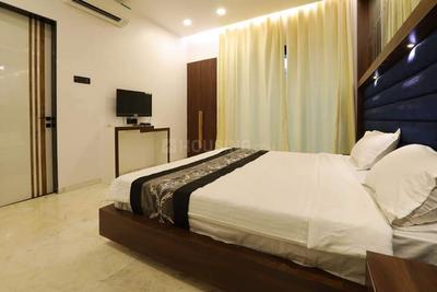 Bedroom Image of 1500 Sq.ft 1 BHK Independent House for rent in Arjun Pearl, Ghatlodiya Ahmedabad for Rs. 17000