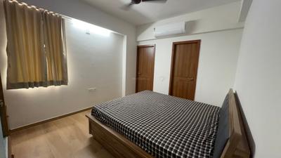 Bedroom Image of 2412 Sq.ft 3 BHK Apartment / Flat for rent in Vinayak Courtyard , PDPU Road Gandhinagar for Rs. 45000