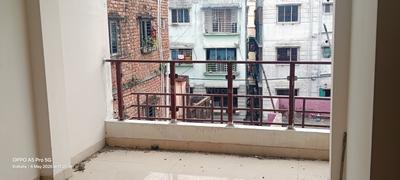 Balcony Image of 1300 Sq.ft 3 BHK Apartment / Flat for sale in Kasba Kolkata for Rs. 9800000