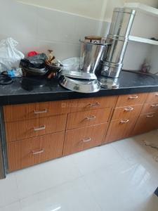 Kitchen Image of 750 Sq.ft 1 BHK Apartment / Flat for rent in Vashi Navi Mumbai for Rs. 40000