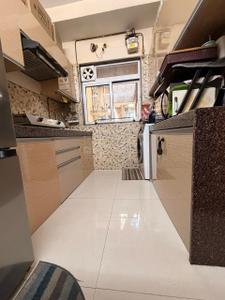 Kitchen Image of 800 Sq.ft 2 BHK Apartment / Flat for rent in Veena Serene Residential, Chembur Mumbai for Rs. 75000