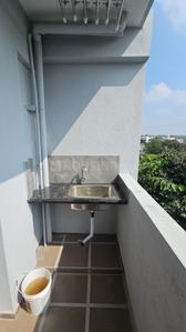 Balcony Image of 1650 Sq.ft 3 BHK Apartment / Flat for rent in Jakkur Bengaluru for Rs. 38000