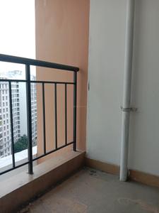 Living Room Image of 690 Sq.ft 3 BHK Apartment / Flat for rent in Shapoorji Pallonji Shukhobrishti, New Town Kolkata for Rs. 18000