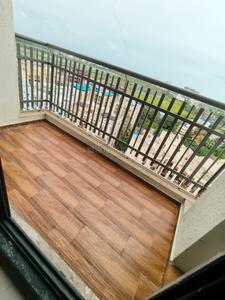 Balcony Image of 850 Sq.ft 1.5 BHK Apartment / Flat for sale in Rajhans Emerald, Vasai West Vasai for Rs. 6900000