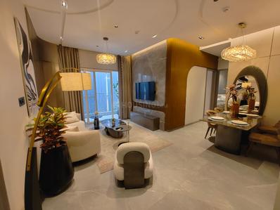 Hall Image of 1103 Sq.ft 2 BHK Apartment / Flat for sale in UC QUE 154 G Wing, Punawale Pune for Rs. 8550000