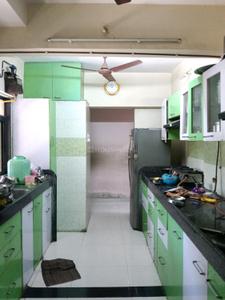 Kitchen Image of 1600 Sq.ft 4 BHK Apartment / Flat for sale in Raunak Unnathi Woods Phase 3, Kasarvadavali Thane for Rs. 19500000