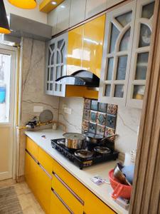Kitchen Image of 835 Sq.ft 2.5 BHK Apartment / Flat for rent in Stellar Jeevan, Noida Extension Greater Noida for Rs. 32000