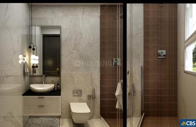 Bathroom Image of 1280 Sq.ft 2.5 BHK Builder Floor for sale in Central Park Flower Valley, Sector 33 Sohna for Rs. 14500000