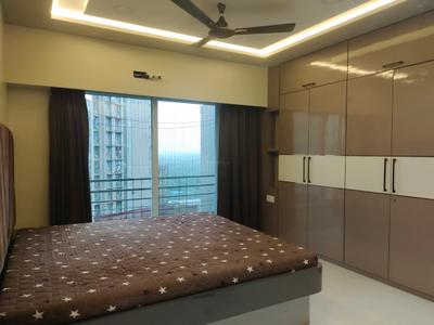 Bedroom Image of 700 Sq.ft 2 BHK Apartment / Flat for rent in Gurukrupa Marina Enclave, Malad West Mumbai for Rs. 55000