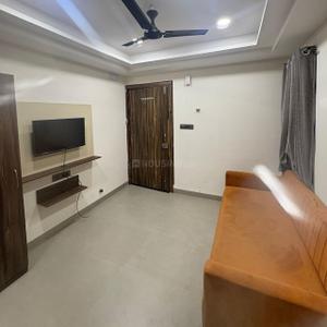Hall Image of 450 Sq.ft 1 BHK Apartment / Flat for rent in Limbodi Indore for Rs. 15000