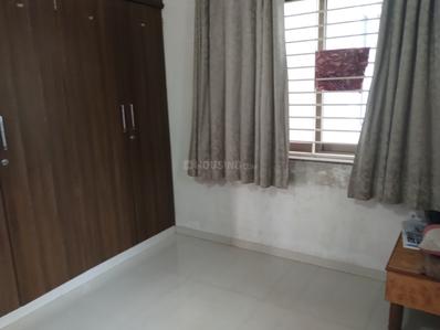 Bedroom Image of 1500 Sq.ft 1 BHK Builder Floor for rent in Ghatlodiya Ahmedabad for Rs. 11500
