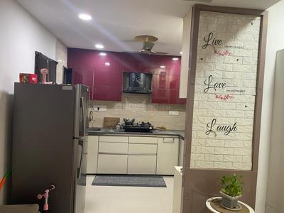 Kitchen Image of 1340 Sq.ft 2 BHK Apartment / Flat for rent in Kalp Pavitra, New Gotri Vadodara for Rs. 17000