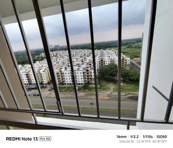 Balcony Image of 901 Sq.ft 3 BHK Apartment / Flat for sale in Shapoorji Pallonji Shukhobrishti Spriha Phase 9 , New Town Kolkata for Rs. 6000000