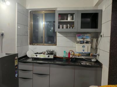 Kitchen Image of 2034 Sq.ft 3 BHK Apartment / Flat for rent in Nia Nami Riverside 90, Kudasan Gandhinagar for Rs. 28000