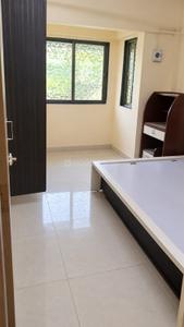 Bedroom Image of 575 Sq.ft 1 BHK Apartment / Flat for rent in Runwal Plaza, Thane West Thane for Rs. 25000