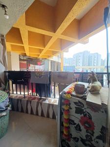 Balcony Image of 1050 Sq.ft 2 BHK Apartment / Flat for sale in Parshwanath Galaxy, Kasarvadavali Thane for Rs. 9100000