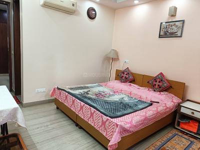 Bedroom Image of PG in CR Park in Chittaranjan Park, New Delhi