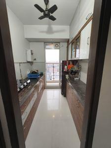 Kitchen Image of 625 Sq.ft 1 BHK Apartment / Flat for sale in Ashar Aria, Kalwa Thane for Rs. 8900000