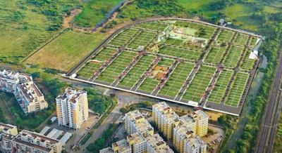 Image of 1250 Sq.ft Residential Plot / Land for sale in Godrej Verdania Estates, Manglia, Indore for Rs. 11250000