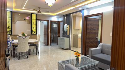 Living Room Image of 1300 Sq.ft 3 BHK Apartment / Flat for sale in Keshupura Jaipur for Rs. 5700000
