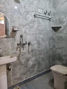 Bedroom One Image of 1000 Sq.ft 3 BHK Builder Floor for rent in Dwarka Mor New Delhi for Rs. 35000