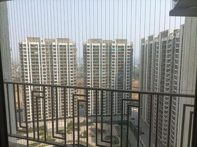 Balcony Image of 775 Sq.ft 1 BHK Apartment / Flat for sale in Regency Anantam, Dombivli East Thane for Rs. 5200000
