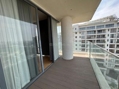 Balcony Image of 8000 Sq.ft 5 BHK Apartment / Flat for rent in Embassy Lake Terraces, Hebbal Kempapura Bengaluru for Rs. 500000