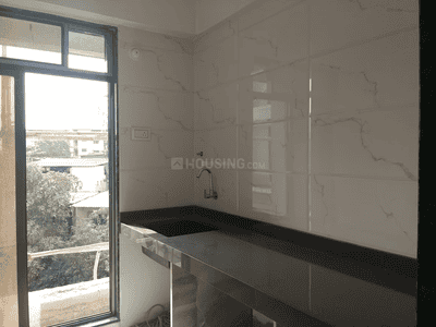 Kitchen Image of 550 Sq.ft 1 BHK Apartment / Flat for sale in Om Unnati, Taloja Navi Mumbai for Rs. 3200000