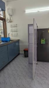 Kitchen Image of 700 Sq.ft 1 BHK Independent House for rent in Omaxe NRI City, Omega II Greater Noida for Rs. 25000
