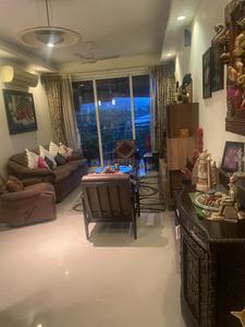 Hall Image of 1100 Sq.ft 2 BHK Apartment / Flat for rent in Raheja Acropolis, Chembur Mumbai for Rs. 100000