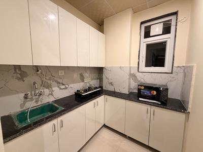 Kitchen Image of 700 Sq.ft 1 BHK Builder Floor for rent in Sector 51 Gurgaon for Rs. 38000