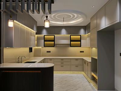 Kitchen Image of 2120 Sq.ft 4 BHK Builder Floor for sale in Indirapuram Ghaziabad for Rs. 31000000