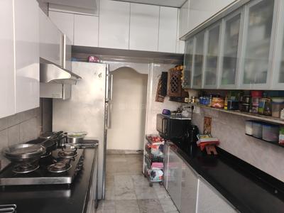 Kitchen Image of 1008 Sq.ft 2 BHK Apartment / Flat for rent in Saket Towers, Thane West Thane for Rs. 40000