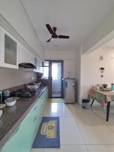 Kitchen Image of 2334 Sq.ft 3 BHK Apartment / Flat for rent in Shivalik Green View, Shantigram Ahmedabad for Rs. 70000