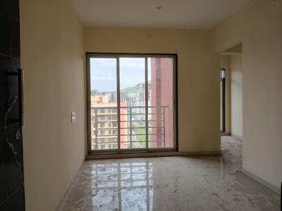 Living Room Image of 650 Sq.ft 1 BHK Apartment / Flat for sale in Rukhmini Complex 1, Pushpak Nagar Navi Mumbai for Rs. 4750000