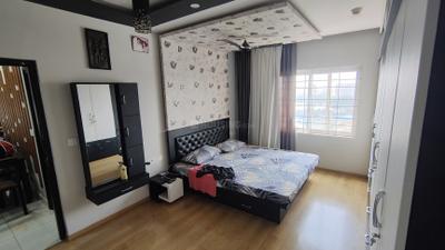 Bedroom Image of 1350 Sq.ft 2.5 BHK Apartment / Flat for sale in Shriram Chirping Woods, Harlur Bengaluru for Rs. 24600000