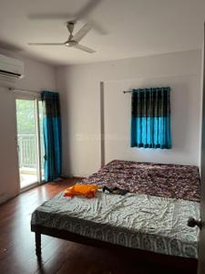 Bedroom Image of 1100 Sq.ft 2 BHK Apartment / Flat for rent in Adani Elysium, Shantigram Ahmedabad for Rs. 25000