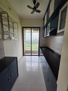 Kitchen Image of 690 Sq.ft 2 BHK Apartment / Flat for rent in Sai Satyam Homes, Kalyan West Kalyan for Rs. 16000