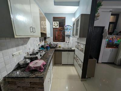 Kitchen Image of 1250 Sq.ft 3 BHK Apartment / Flat for sale in Govindpuram Ghaziabad for Rs. 4000000