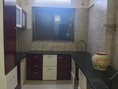 Kitchen Image of 1000 Sq.ft 2 BHK Apartment / Flat for rent in Indira Nagar Nashik for Rs. 17000