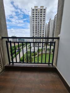 Balcony Image of 2160 Sq.ft 3 BHK Apartment / Flat for sale in Cybercity Rainbow Vistas Rock Garden, Borabanda Hyderabad for Rs. 22500000