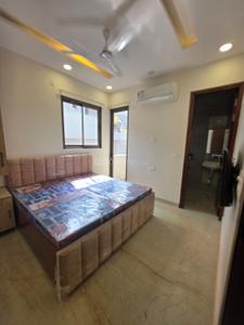 Bedroom Image of 600 Sq.ft 1 BHK Builder Floor for rent in Ramesh Nagar New Delhi for Rs. 20300