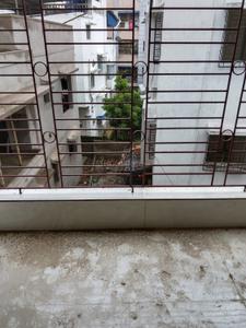 Balcony Image of 1060 Sq.ft 3 BHK Apartment / Flat for sale in Garfa Kolkata for Rs. 6900000