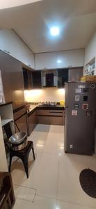 Kitchen Image of 1250 Sq.ft 3 BHK Apartment / Flat for rent in Undri Pune for Rs. 32000